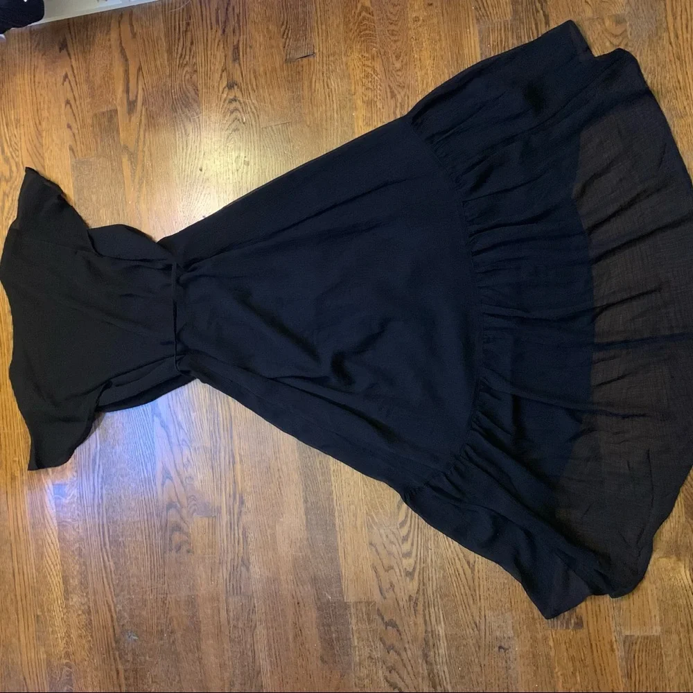Abercrombie & Fitch Black Maxi Dress